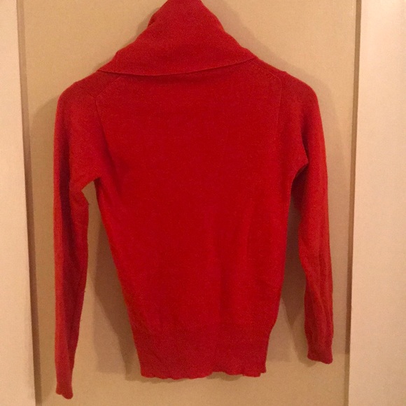 Adorable Red turtleneck sweater - Picture 3 of 3